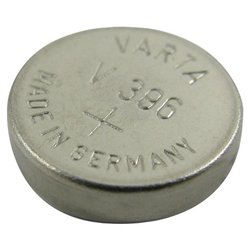Lenmar WC386 SR43W Silver Oxide Coin Cell Watch Battery - Silver Oxide - 120mAh - 1.55V DC - Watch Battery