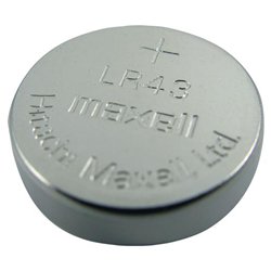 Lenmar WCLR43 Alkaline Button Cell General Purpose Battery - Alkaline - 100mAh - 1.5V DC - General Purpose Battery