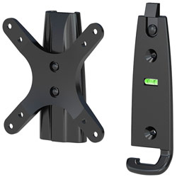 LevelMount DC30LP Fixed Wall Mount for 10 to 30 TVs - Black