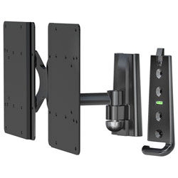 LevelMount DC37SJ Pan/Tilt Wall Mount for 10 to 37 TVs