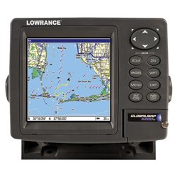 Lowrance GlobalMap 5200C Marine Navigator - 5 Active Matrix TFT Color LCD - 12 Channels - NMEA, Serial, Antenna