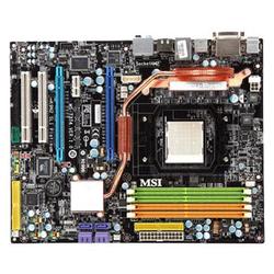 MSI COMPUTER MSI K9N2 SLI Platinum Desktop Board - nVIDIA nForce 750a SLI - Cool''n''Quiet Technology - Socket AM2+ - 2600MHz HT - 8GB - DDR2 SDRAM - DDR2-1066/PC2-8500, DDR