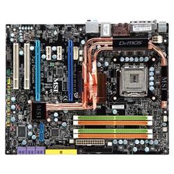 MSI COMPUTER MSI P45 Platinum Desktop Board - Intel P45 - Socket T - 1333MHz, 1066MHz, 800MHz FSB - 16GB - DDR2 SDRAM - DDR2-1066/PC2-8500, DDR2-800/PC2-6400 - CrossFire - A