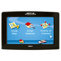 Magellan Maestro 4220 Portable GPS System w/ Preloaded Maps - 4.3 Touch Screen