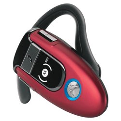 Motorola Fire Red H500 Bluetooth Headset
