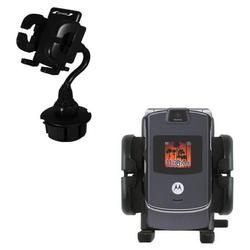 Gomadic Motorola RAZR V3c Car Cup Holder - Brand