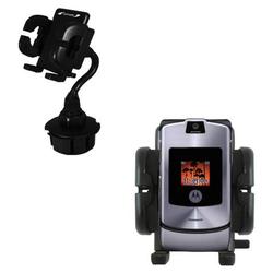 Gomadic Motorola RAZR V3i Car Cup Holder - Brand