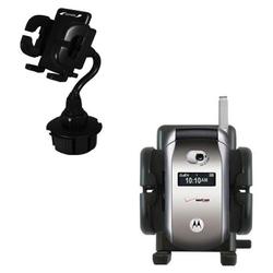 Gomadic Motorola V276 Car Cup Holder - Brand (CAM-0430-06)