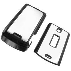 Wireless Emporium, Inc. Motorola W385 Chrome Metal Snap-On Protector Case Faceplate