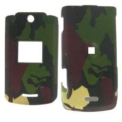 Wireless Emporium, Inc. Motorola W490/W510/W5 Rubberized Army Camoflauge Snap-On Protector Case Faceplate