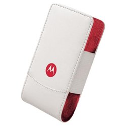 Motorola White Cell Phone Sleeve - White