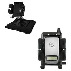 Gomadic Motorola i830 Car Bean Bag Dash & Windshield Holder - Brand