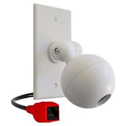 Net Media NetMedia UTPBALL Day/Night Camera - White - Color - Cable