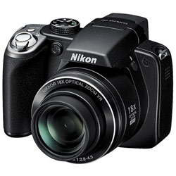 NIKON (SCANNER & DIGITAL CAMERAS) Nikon COOLPIX P80 10 Megapixel Digital Camera with 18x Optical Wide-Angle Zoom, 2.7 High-Resolution LCD, Vibration Reduction Image Stabiliation & up to an ISO6