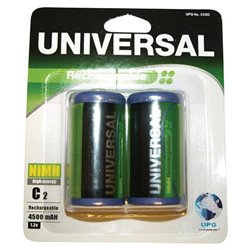 Upgi Nimh C 2pk Battery