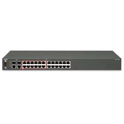 NORTEL NETWORKS DATA - GEM Nortel 2526T-PWR Ethernet Routing Switch - 2 x SFP (mini-GBIC) Shared - 12 x 10/100Base-TX LAN, 12 x 10/100Base-TX LAN, 2 x 10/100/1000Base-T, 2 x 1000Base-T (AL2515E11-E6)