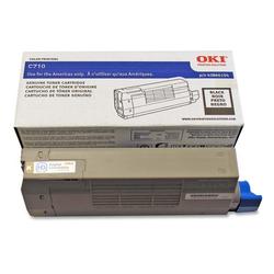 OKIDATA Oki Black Toner Cartridge For C710 Series Printers - Black