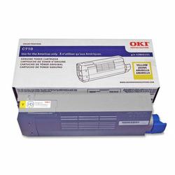 OKIDATA Oki Yellow Toner Cartridge For C710 Series Printers - Yellow