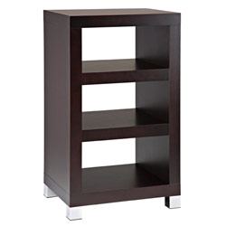 OmniMount Echo A3 Moda Collection 3 Shelf Component Stand - Espresso