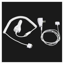 PDO LLC. POWERTWO FOR IPOD WHITE AC ADAPTER CAR CHARGER