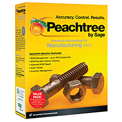 SAGE - PEACHTREE Peachtree by Sage Premium Accounting for Manufacturing 2009 Multi-User Value Pack