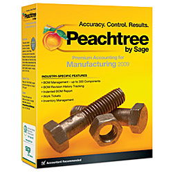 SAGE - PEACHTREE Peachtree by Sage Premium Accounting for Manufacturing 2009