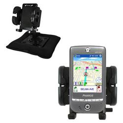 Gomadic Pharos GPS 525 Car Bean Bag Dash & Windshield Holder - Brand