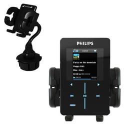 Gomadic Philips GoGear SA9200/17 Car Cup Holder - Brand