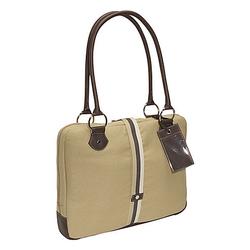 Mango Tango Portfolio Laptop Bag- Khaki