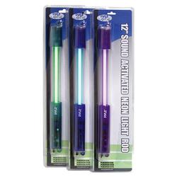 Pyle 12'' Purple Neon Sound Activated Light Rod