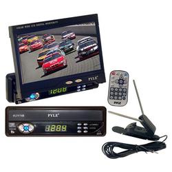 Pyle 7 TFT Single DIN Motorized Monitor With Tv-Tuner