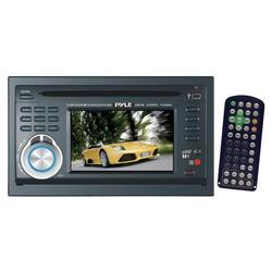 Pyle Double Din 4.2 Detachable Face In-Dash DVD/Cassette Player Monitor w/AM/FM/TV Tuner & USB/SD C