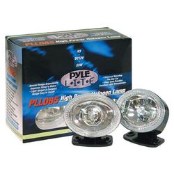 Pyle High Power White Halogen Lamp Set (PLLD85WT)