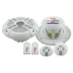 Pyle Hydra PLMR65C Custom Marine Component Speaker - Passive 2-way Speaker - 250W (PMPO)