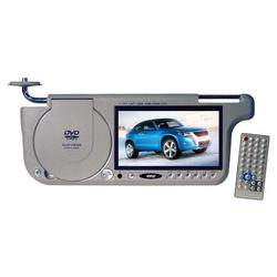 Pyle View PLDVSL7G Left Side Sun Visor Car Video Player - 7 TFT LCD - NTSC, PAL - 16:9 - DVD-R, CD-R - DVD Video, Video CD, MP3