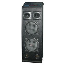 PylePro 1000 Watts Dual 10'' Speaker W/Built-in 2 Channel Mixer