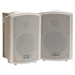 PylePro 3.5'' Indoor/Outdoor Waterproof Speakers w/15 Watt 70V Transformer