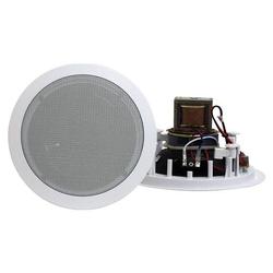 PylePro 8'' Two-Way In-Ceiling Speakers w/70V Transformer