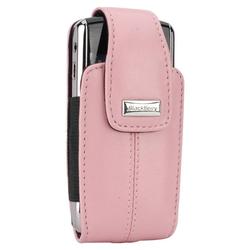 Blackberry RIM 8100 MATTE LEATHER VERTICAL TOTE-PINK NIC