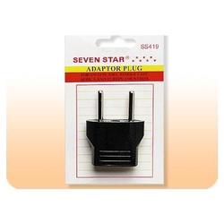 SEVENSTAR ROUND PIN EUROPEAN PLUG