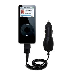Gomadic Rapid Car / Auto Charger for the Apple Nano (2GB) - Brand w/ TipExchange Technology