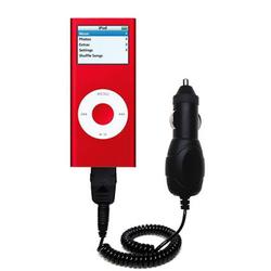 Gomadic Rapid Car / Auto Charger for the Apple iPod Nano 8GB - Brand w/ TipExchange Technology