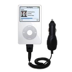 Gomadic Rapid Car / Auto Charger for the Apple iPod Video (30GB) - Brand w/ TipExchange Technology