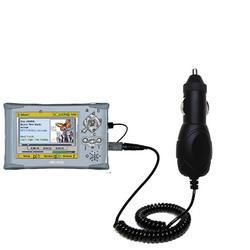 Gomadic Rapid Car / Auto Charger for the Archos AV410 - Brand w/ TipExchange Technology