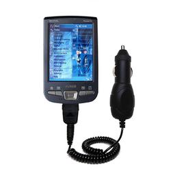 Gomadic Rapid Car / Auto Charger for the Asus MyPal A730 - Brand w/ TipExchange Technology