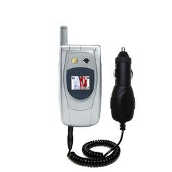 Gomadic Rapid Car / Auto Charger for the Audiovox CDM 9900 - Brand w/ TipExchange Technology