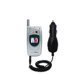 Gomadic Rapid Car / Auto Charger for the Audiovox CDM 9950 - Brand w/ TipExchange Technology
