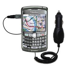 Gomadic Rapid Car / Auto Charger for the Blackberry 8310 - Brand w/ TipExchange Technology