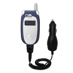 Gomadic Rapid Car / Auto Charger for the Cingular V551 - Brand w/ TipExchange Technology
