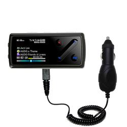 Gomadic Rapid Car / Auto Charger for the Cowon iAudio 7 - Brand w/ TipExchange Technology